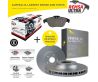Front and Rear Ceramic Brake Pads and Disc Rotors for BMW 320i E90 06-15