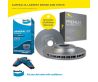 Front Bendix GCT Brake Pads and Rotors Set with ABS