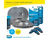 Front and Rear Bendix Brake Pad Disc Rotor set for Ford Territory SX SY SZ