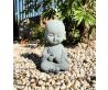 Japanese Garden Granite Stone Kong Fu Monk Statue 1