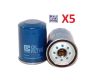 5 x Wesfil Oil FILTERs for LIBERTY IMPREZA FORESTER LANCER PAJERO 323 XV Z411