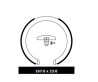 1x Handbrake SHOE for Mitsubishi Magna