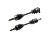 Pair Front CV Joint Axle Drive Shafts for Mitsubishi Pajero NP 4WD 2003-2006