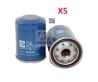 5x Wesfil Oil Filters for Toyota Rav4 Camry Tarago Corolla Avensis Z432