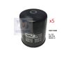 5 x Wesfil Oil Filters WZ313NM for Mitsubishi Mazda Ford