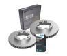 Front Bendix Brake Pads & Rotors for Nissan PATROL 3.0L 4.2L 4.5L GU I GU II 98-