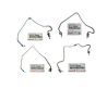Genuine Toyota Hilux Prado 120 150 1KD 3.0 Diesel Fuel Injector Line Pipe Kit