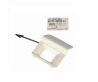 GENUINE Toyota LandCruiser Prado 150 Series Tailgate Spare Wheel Camera Cover White 64772-60020-A1