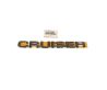 Genuine Toyota LandCruiser 100 Series HDJ CRUISER Badge Emblem Plate Tailgate 75443-60040