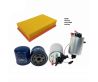 Wesfil Air Oil Fuel Filter Kit WK40 for Nissan Navara D40 3.0L V6 TD V9X 10/10-on