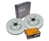 Front Brake Pads and Disc Rotors Set for Toyota TARAGO ACR30R 6/2003-2006