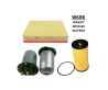 Wesfil Air Oil Fuel Filter Kit WK96 for Nissan Navara 2.3L NP300 Turbo Diesel YS23DDT 2015 on