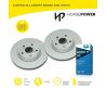 Front Bendix HD Heavy Duty Brake Pads and Disc Rotors Set