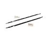 GENUINE LandCruiser 80 Series Front Outer RH LH Door Weatherstrip Moulding Kit