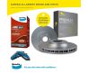 Bendix Brake Pads and Front Disc Rotors for Great Wall X200 11-16 296mm