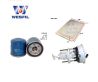 Wesfil Oil Air Fuel Filter Service Kit for Mazda 2 DE 1.5L 09/2007-10/2014