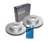 Front Bendix GCT Brake Pads and Rotors Set for COROLLA ZZE122R JAP made 01-07