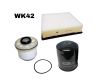 Wesfil Air Oil Fuel Filter Service Kit For ISUZU D-MAX TFR 3.0L 4JJ1-TCX 12-20
