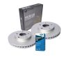 Front Bendix Brake Pads and Rotors for Toyota AVENSIS VERSO ACM20R ACM21 AZT