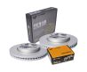 Front Ceramic Brake Pads and Rotors Set for Toyota HIACE KDH TRH 2005-18