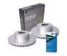 Front Bendix Brake Pads and Disc Rotors for Holden COMMODORE VX VY VZ VT SV6 SV8