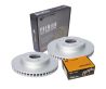 Horsepower Geomet Coated Rear Brake Disc Rotors and Brake Pads for Haval H9 2.0 2015-on