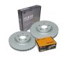Front Brake Pads and 13.8mm stud holes Disc Rotors for Ford MONDEO 2.0 2.3 07-16