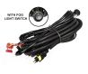 Universal H11 H8 H9 H16 LED Fog Light Wire Harness Wiring Relay Indicator Switch