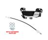 Ford Falcon FG FG-X FRONT RH Right Inner Door Handle Chrome + Door Lock Cable