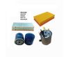 Wesfil Air Oil Fuel Cabin Filter Kit WK37CAB for Nissan Navara 2.5T Diesel D40 YD25 Spain Built
