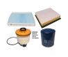 Wesfil Air Pollen Oil Fuel Cabin Filter Kit WK90CAB for Toyota Hiace GDH320 GDH322 GDH321 1GDFTV