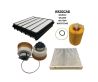 Wesfil Air Pollen Oil Fuel Cabin Filter Kit WK93CAB for Lancruiser 1VD-FTV VDJ200 04/2019 on