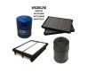 Wesfil Air Pollen Oil Fuel Cabin Filter Kit WK98CAB for Hyundai iLoad TQ 2.5L 02/2008-09/2021 D4CB