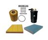 Wesfil Air Pollen Oil Fuel Cabin Filter Kit WK99CAB for Ford Ranger XLT, Sport, Wildtrack BF2S 2022-