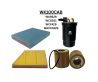 Wesfil Air Oil Fuel Cabin Filter Kit WK100CAB for Ford Ranger XL Super CAB 2.0L P02S YN2S 2022-on