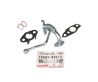 GENUINE Prado 90 120 Series 1KZ TE 3.0 TD Turbo Oil Supply Drain Pipe Gasket Kit 15407-67010