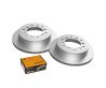 Rear Brake Pads and Disc Rotors for Toyota Fortuner GXL 2.8 2015-2020