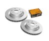 Front Brake Pads and Disc Rotors for PRADO KDJ150 KDJ155 GRJ150 GDJ150 09-18