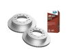Rear Bendix 4WD Brake Pads and Disc for PRADO KDJ150 KDJ155 GRJ150 GDJ150 09-on