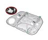 FRONT LH Left Electric Door Window Regulator W/ Panel For Hyundai I30 FD 07~12