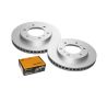 Front Brake Pads and Disc Rotors SET for Mitsubishi PAJERO NM NP 00-07