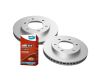 Front Bendix 4WD Brake Pads and Disc Rotors for Mitsubishi PAJERO NM NP 00-06