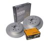 Rear Brake Pads and Disc Rotors Set for Ford FAIRLANE BA 2002-05