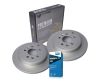 Rear Bendix Brake Pads and Disc Rotors for Ford Falcon BA BF FG
