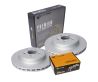 Rear Brake Pads and Disc Rotors Set for Ford FAIRLANE BF 5.4 V8 2005-