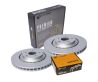 Front Brake Pads and Disc Rotors Set for Toyota KLUGER GSU40R GSU45R 07-14