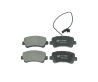 Rear Brake Pads for Renault Master 2013-on w/ Wear Sensor