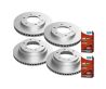 Full Set F+R Bendix Brake Pads + Disc Rotors for Mitsubishi Pajero NM NP 00-06