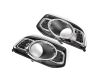 Set LH+RH Fog Light Bezel Cover Chrome For Ford Falcon FG Series 2 MKII G6 11-14