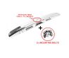 Tailgate Door Handle Cover Chrome w/ hole + Bolts for Nissan Dualis J10 07~14 Ti